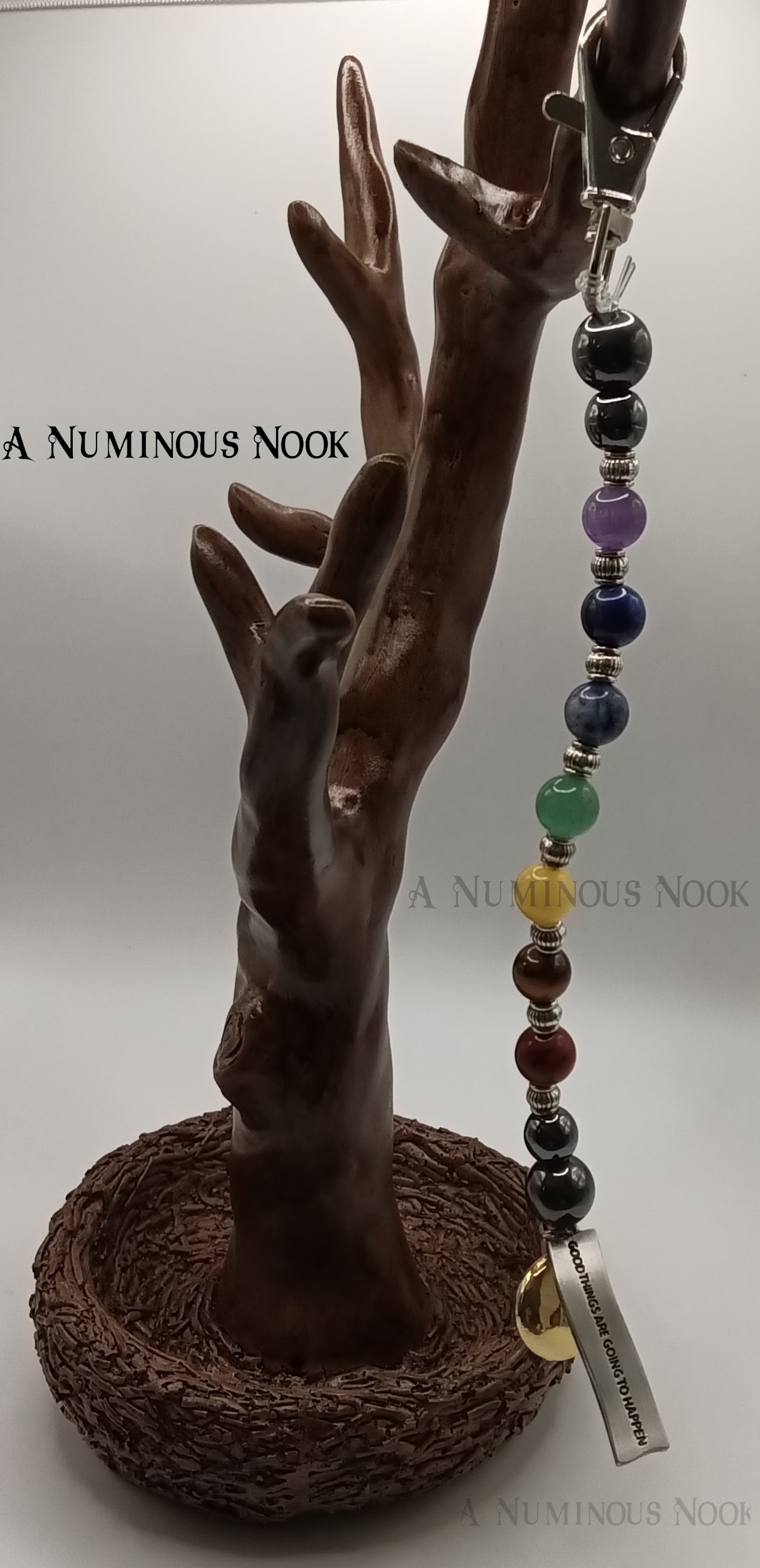 Fortune cookie chakra clip on
