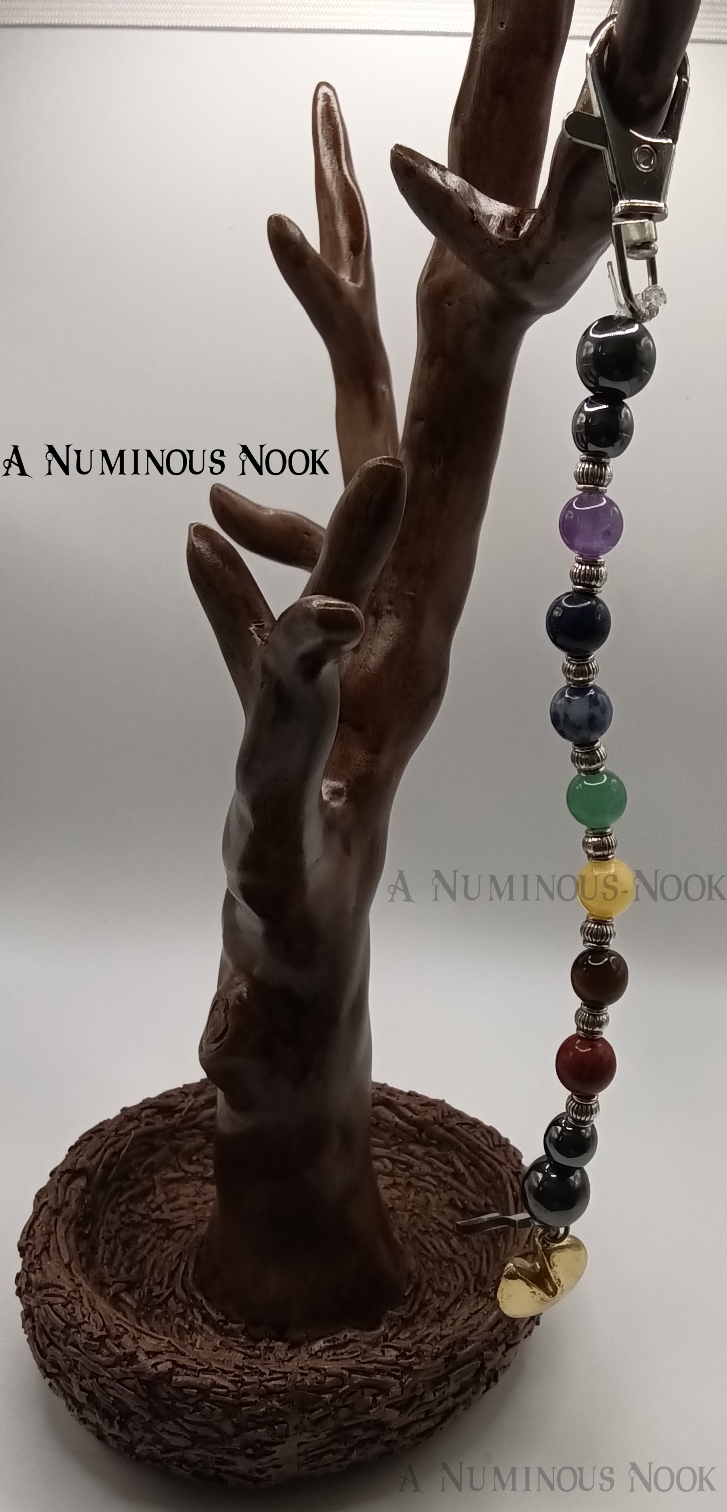 Fortune cookie chakra clip on
