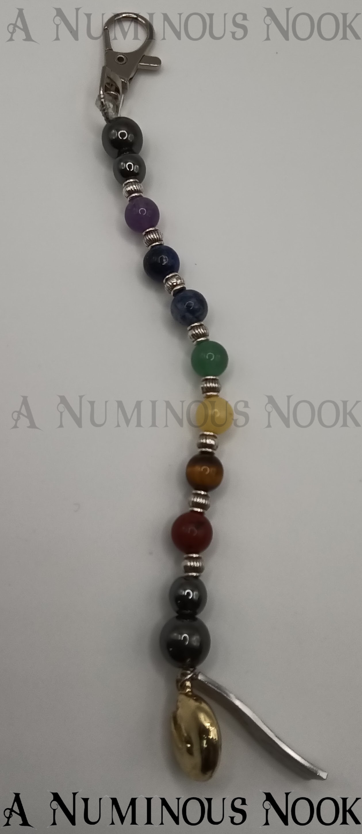 Fortune cookie chakra clip on