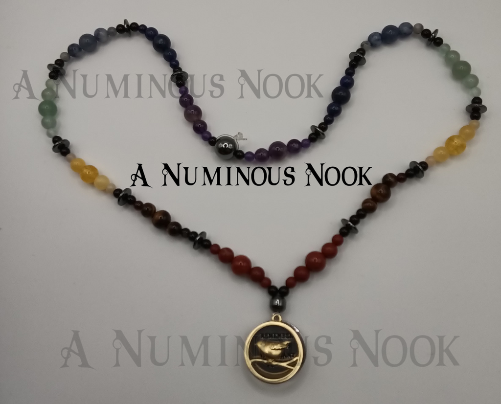 Remember what is important to you chakra necklace