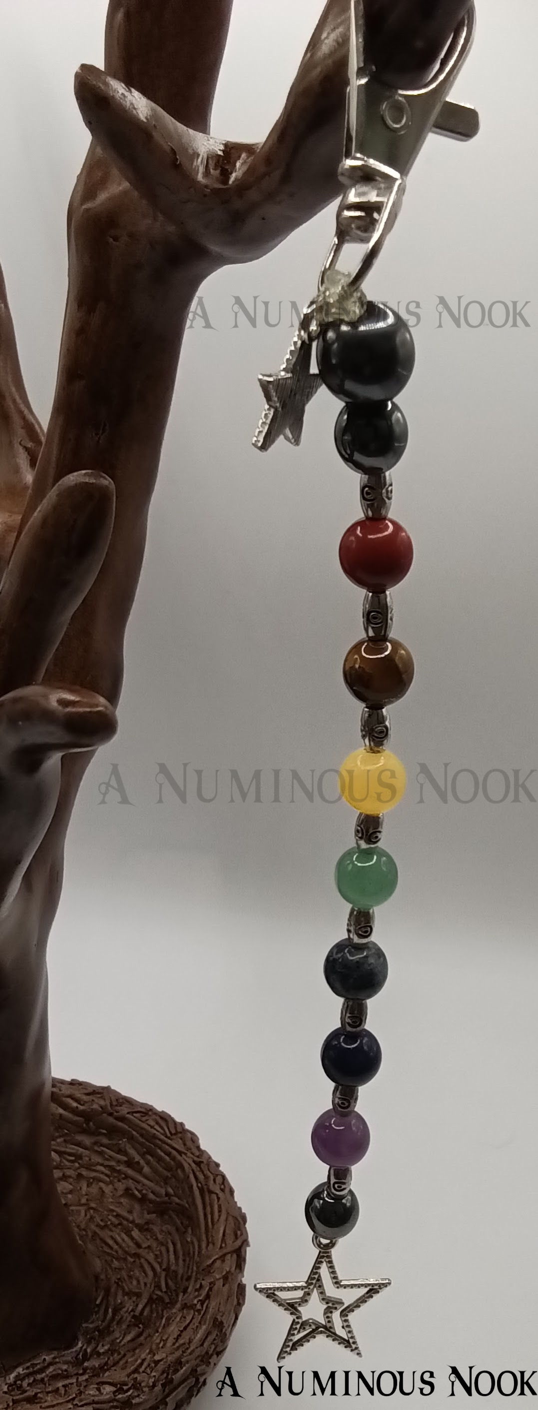 Double star chakra clip