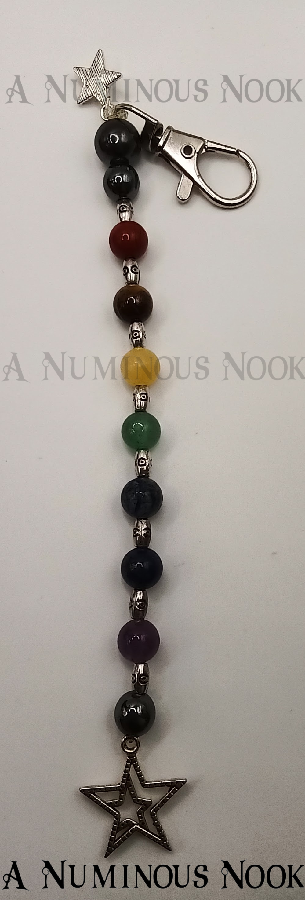 Double star chakra clip
