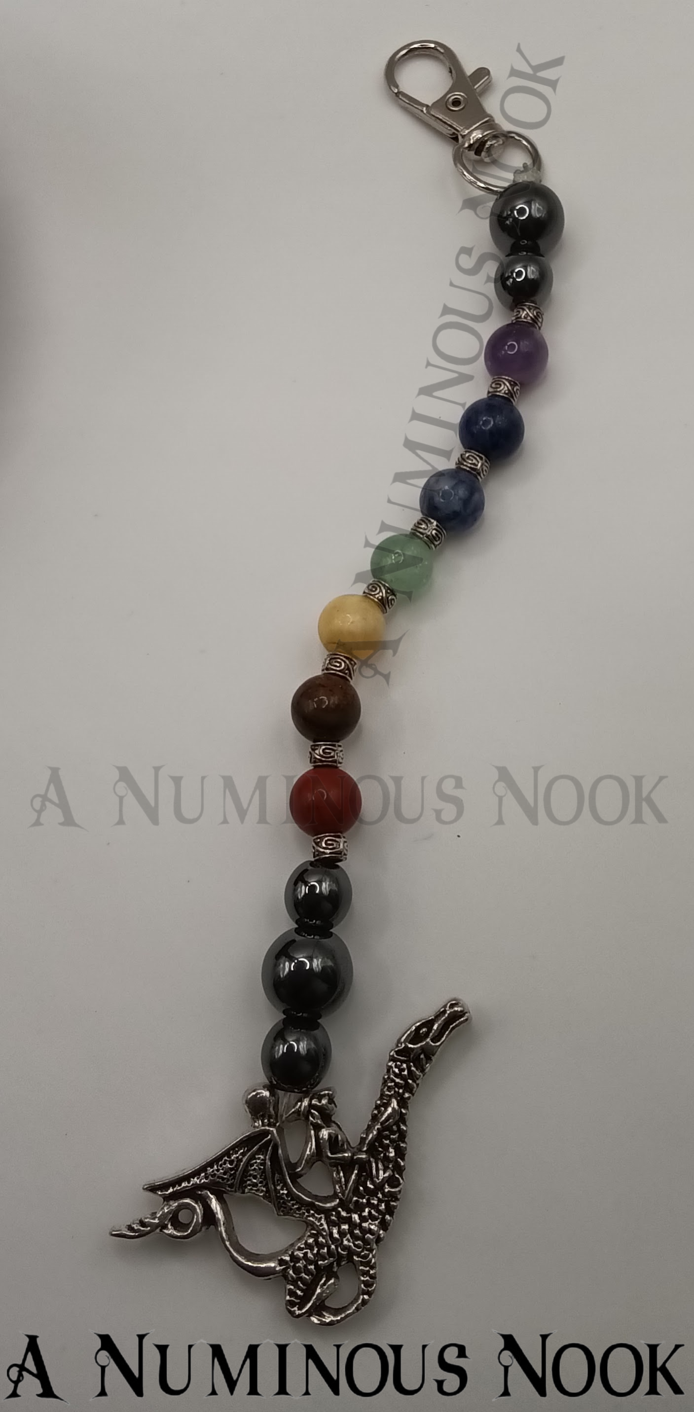 Dragon with rider chakra clip