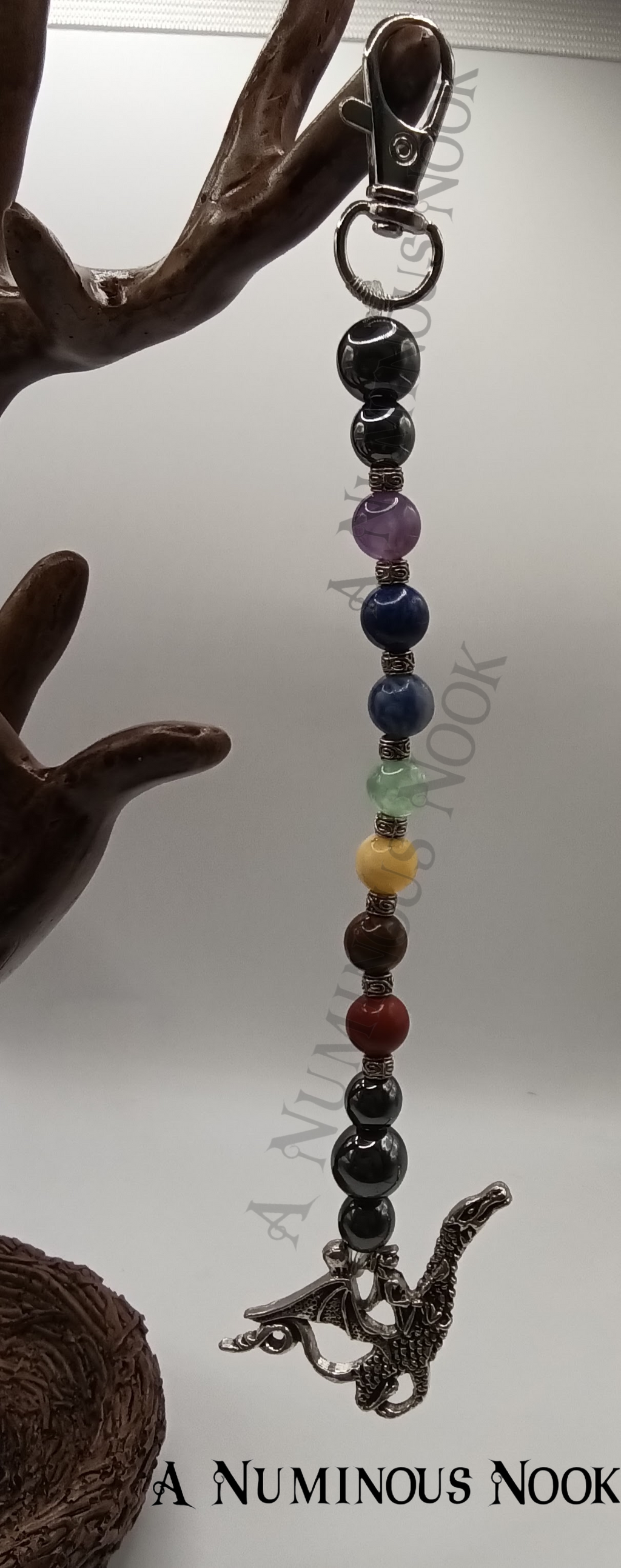Dragon with rider chakra clip