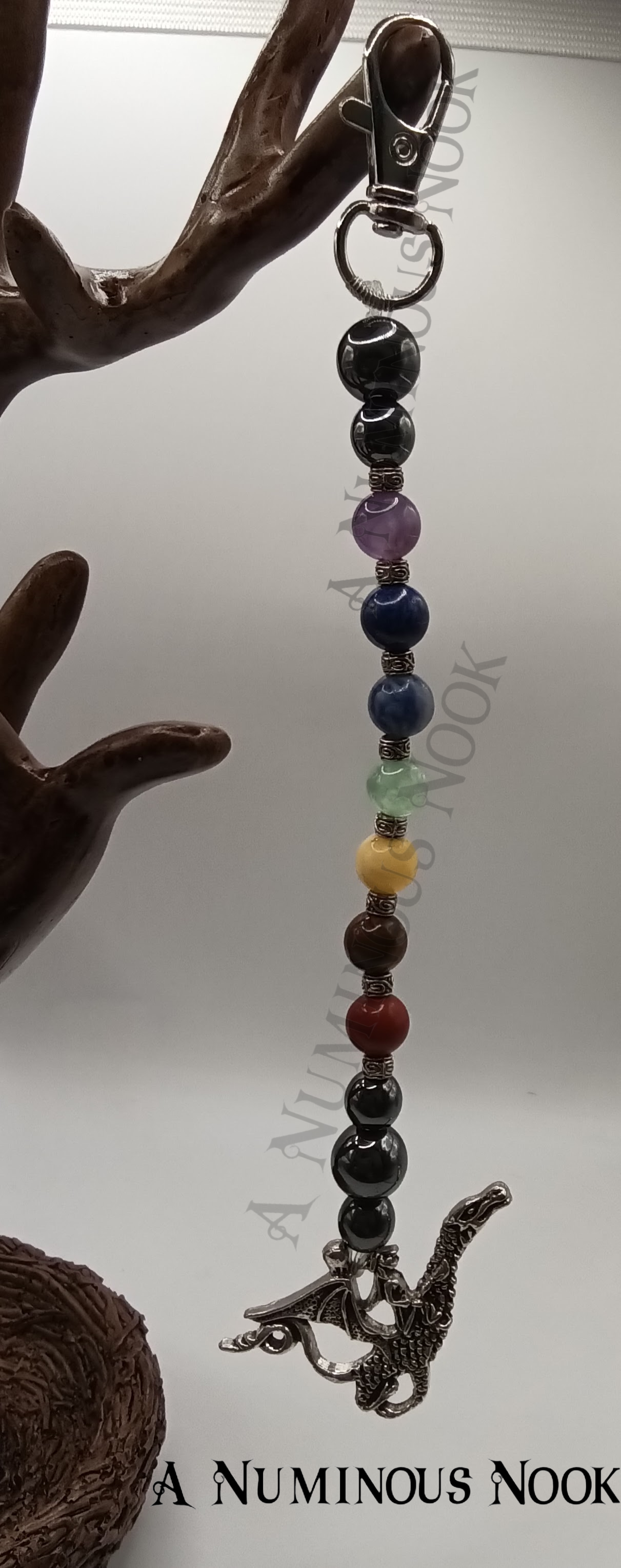 Dragon with rider chakra clip