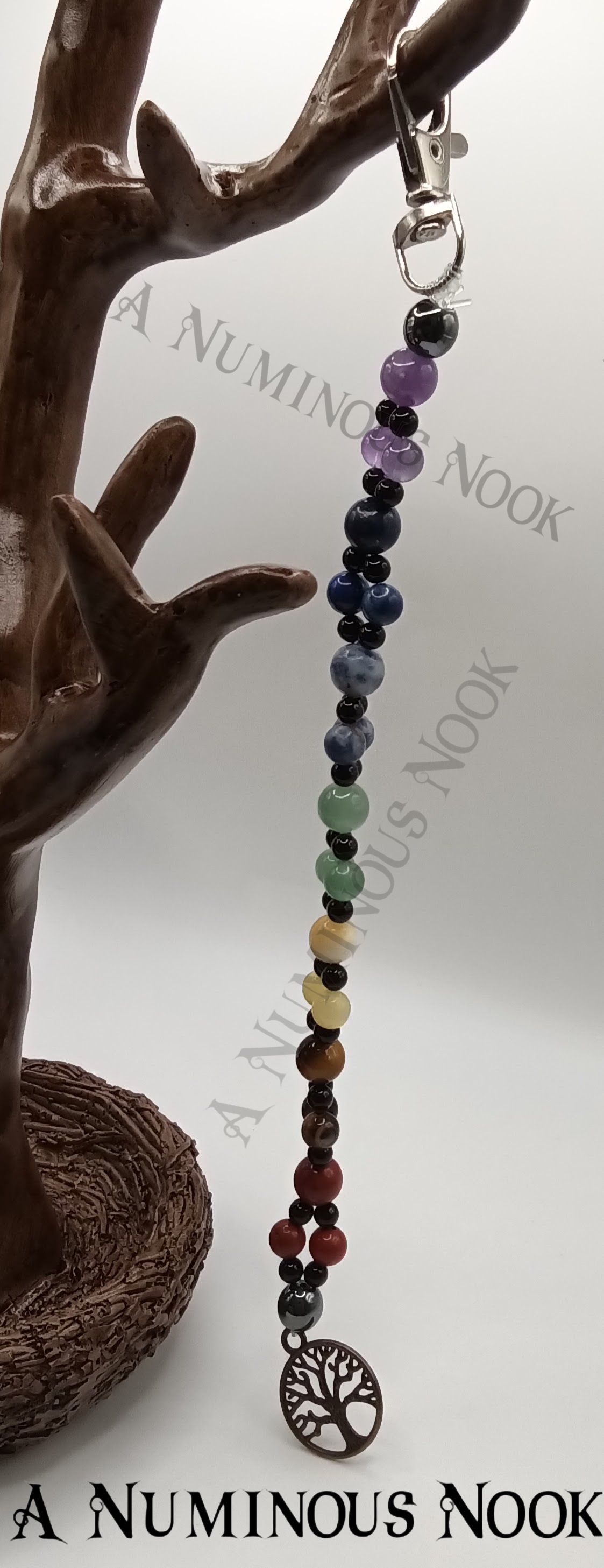 Tree charm chakra clip