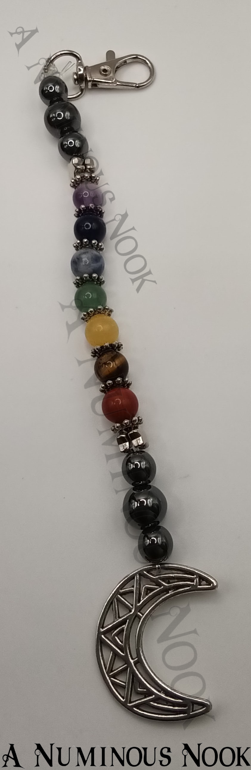 Half moon chakra clip