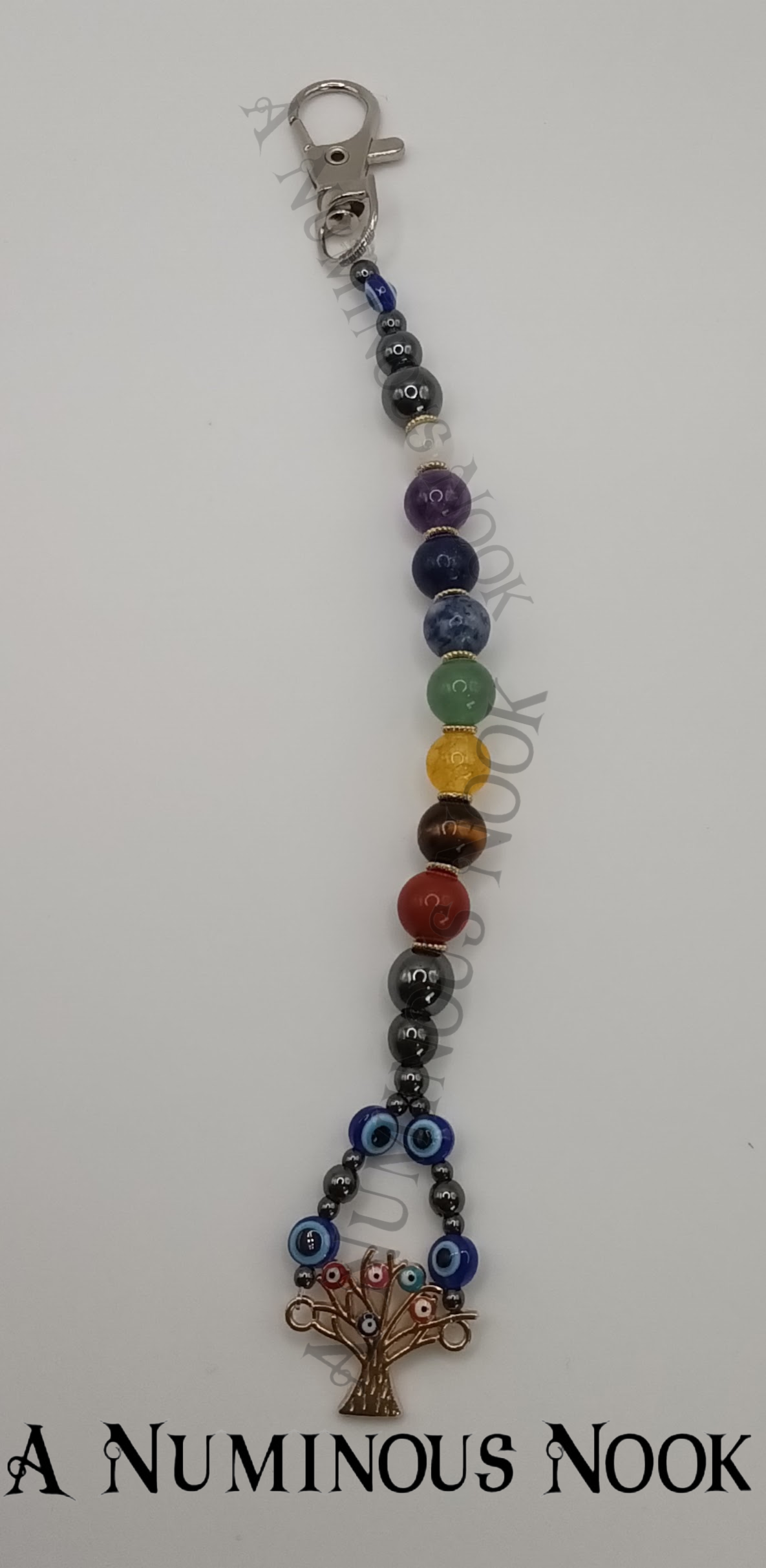 Evil eye tree chakra clip
