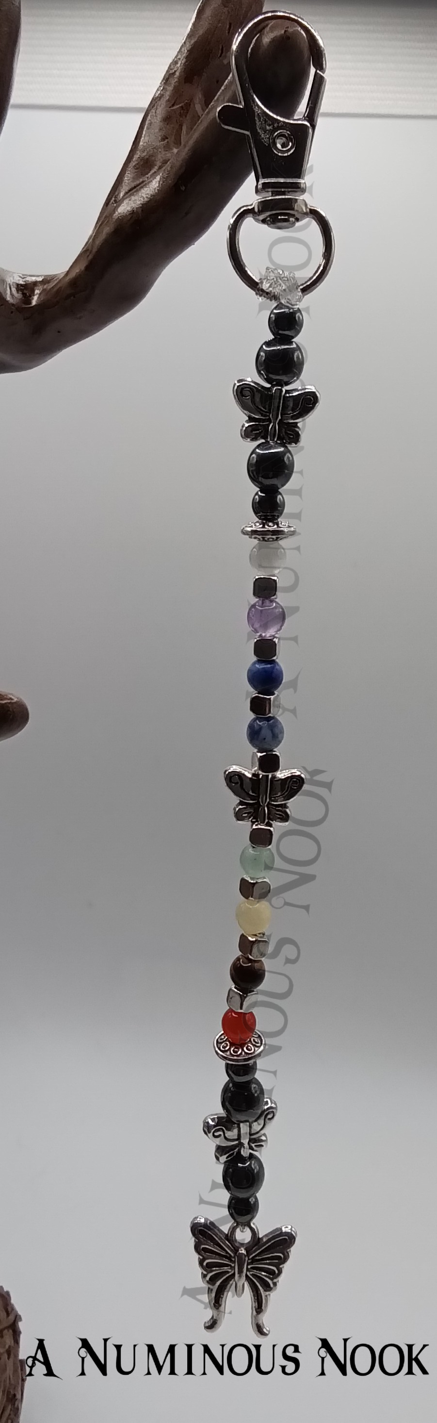 Butterfly chakra clip