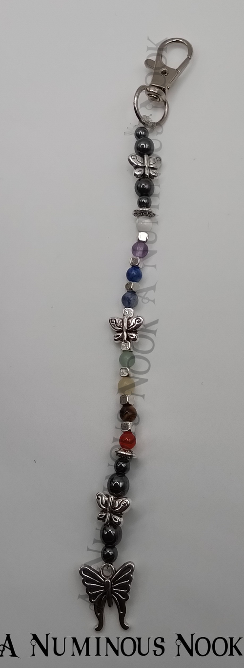 Butterfly chakra clip