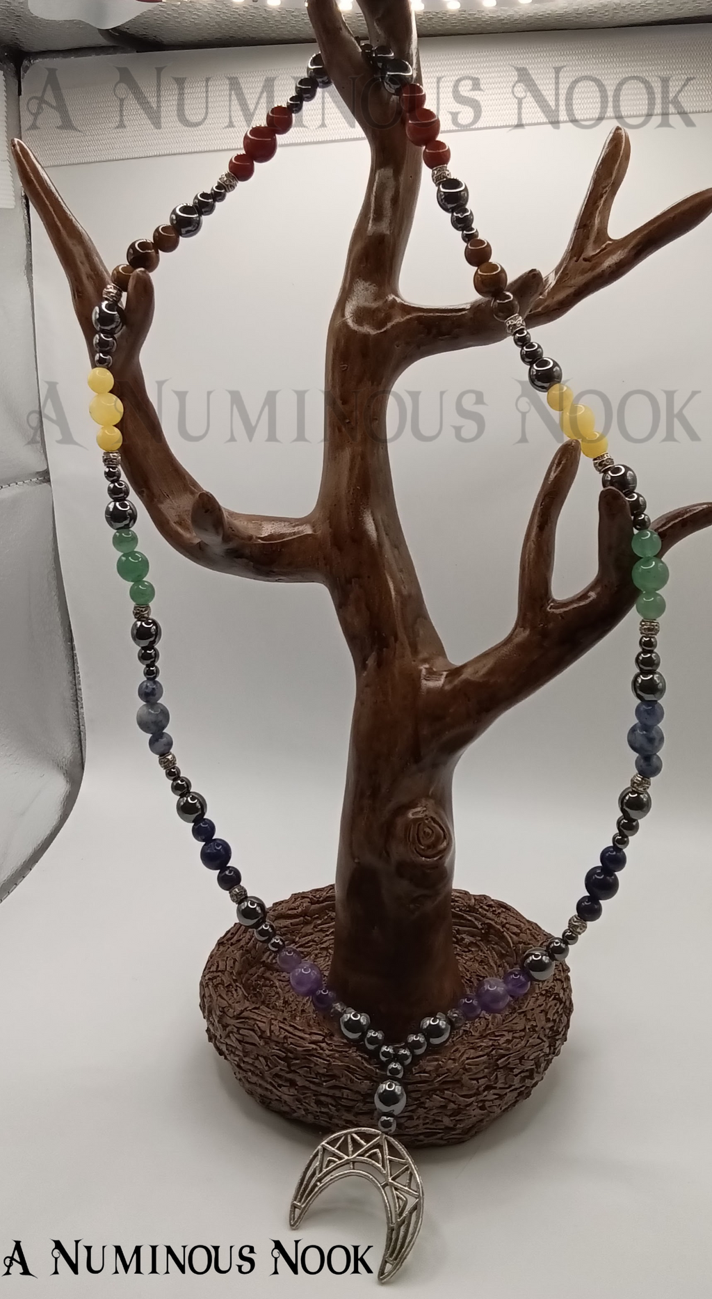 Moon chakra necklace