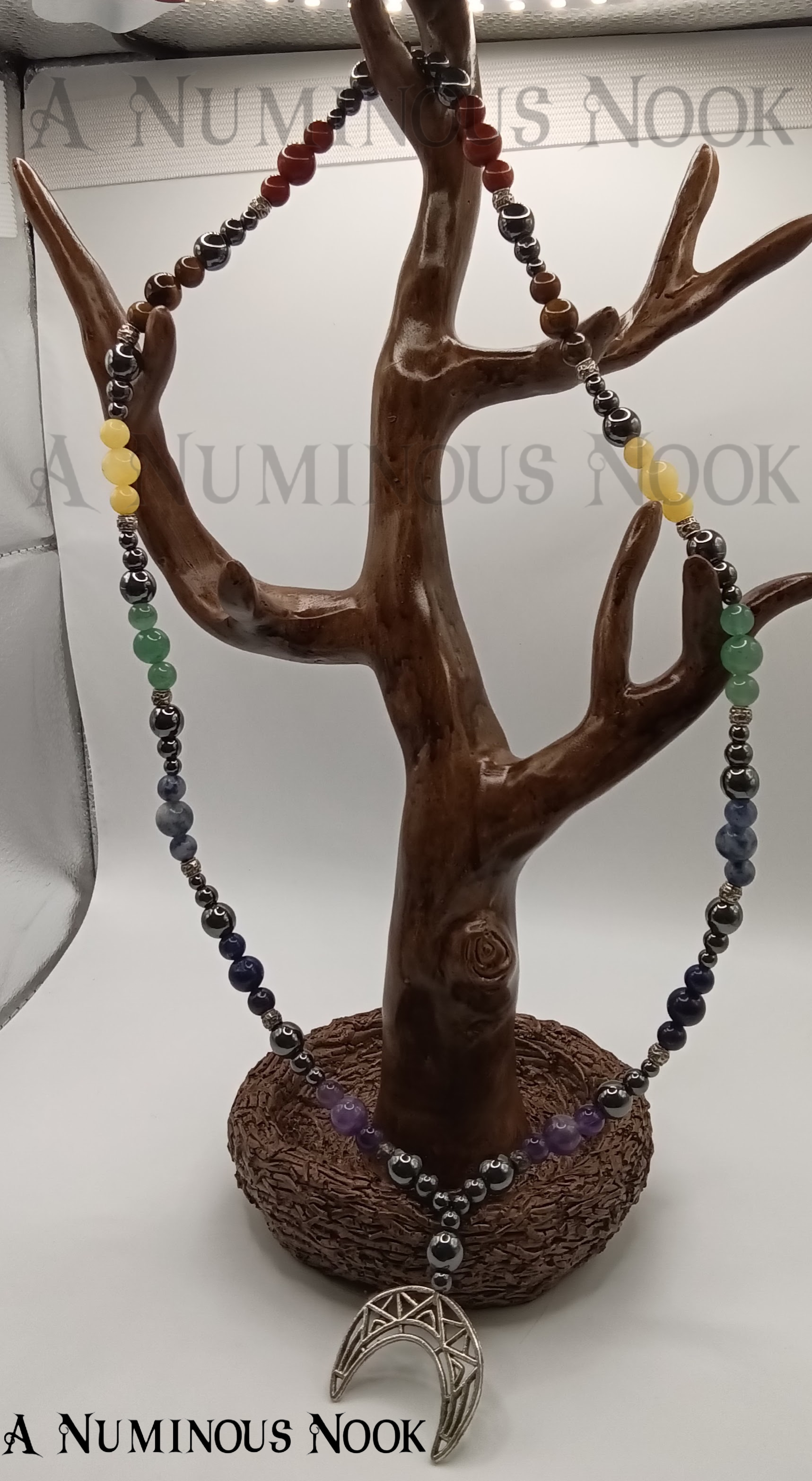 Moon chakra necklace
