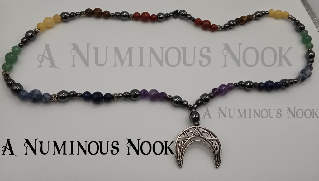 Moon chakra necklace