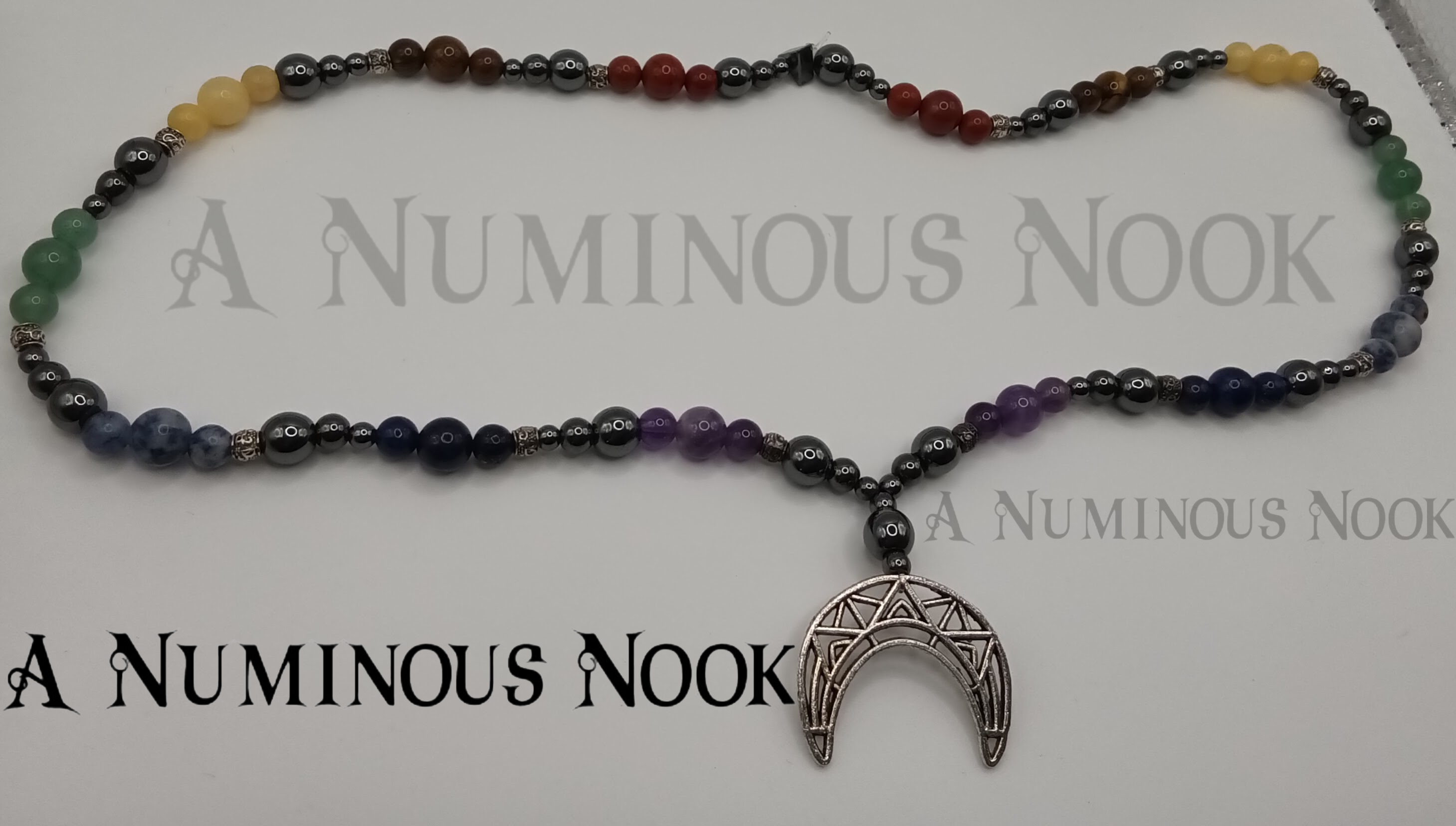 Moon chakra necklace
