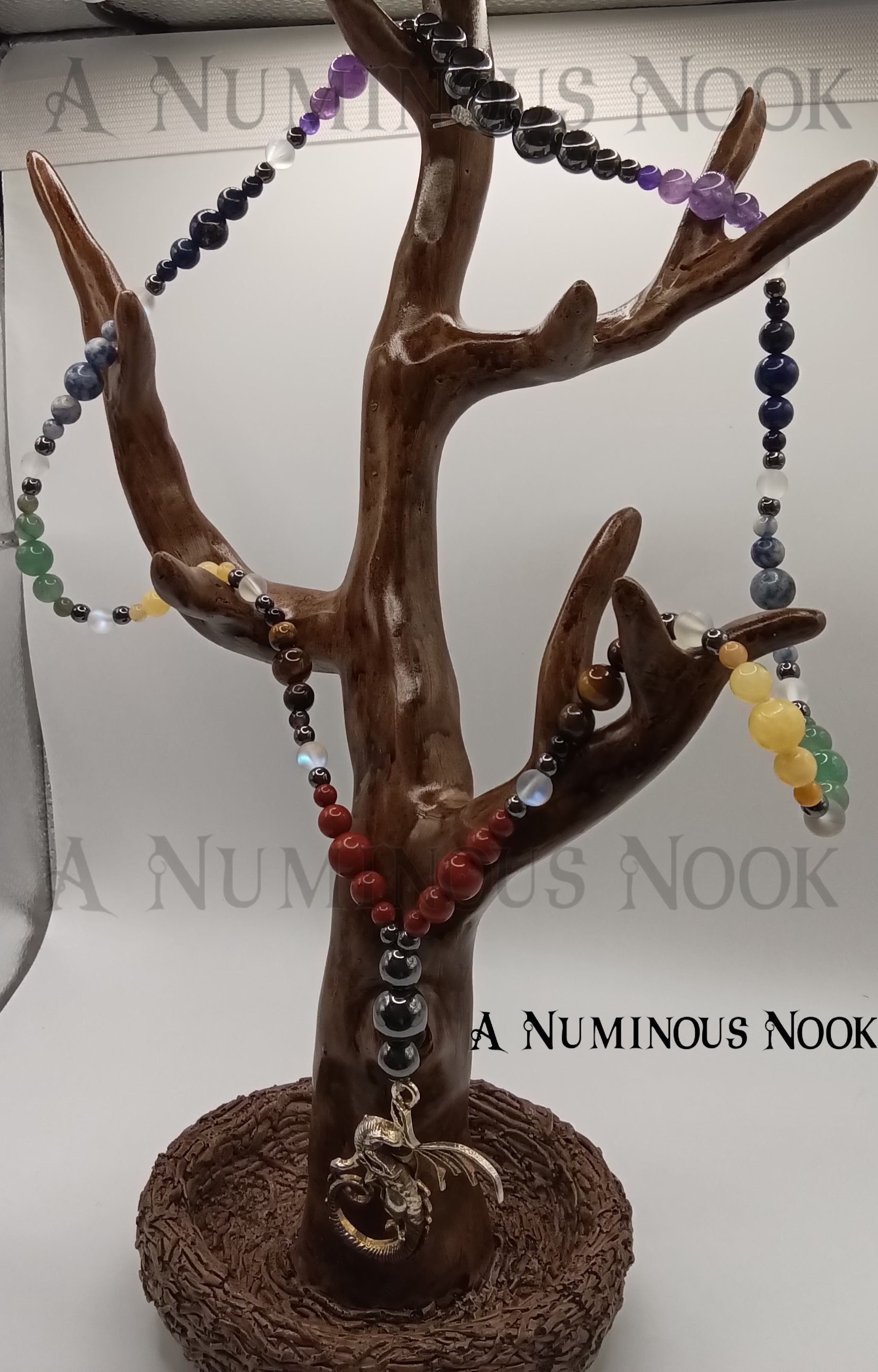 Dragon chakra necklace