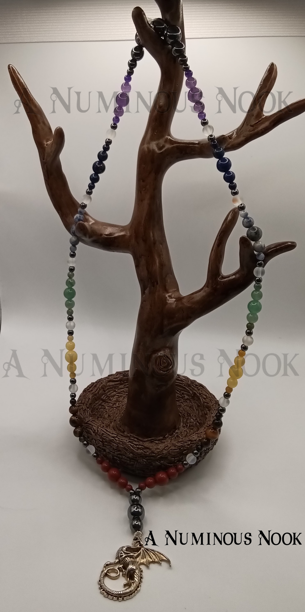 Dragon chakra necklace