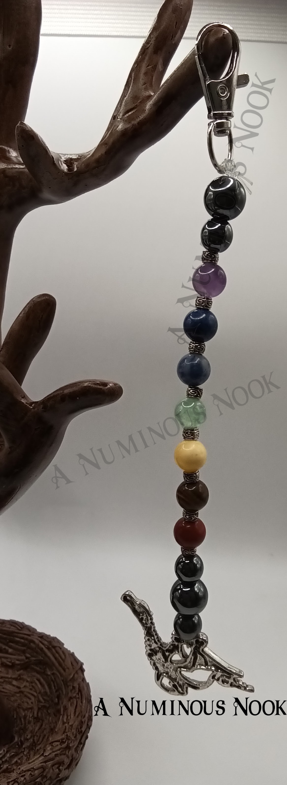 Dragon with rider chakra clip