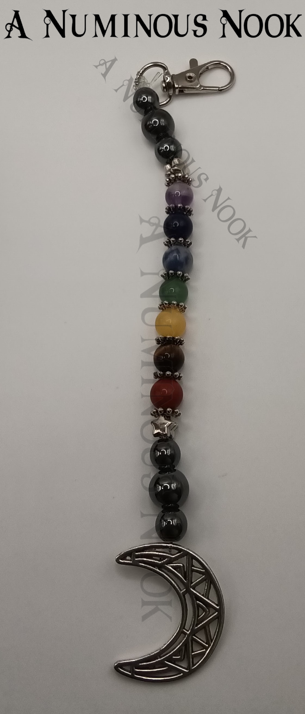 Half moon chakra clip
